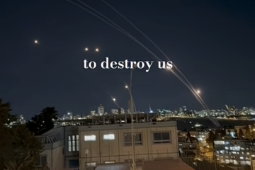 iran missiles over israel